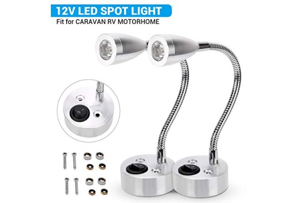 12V Led Lights Interior Lighting Spot Reading Light RV Ceili