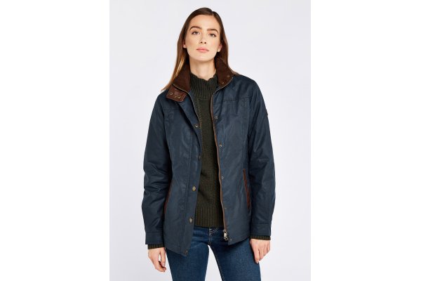 Mountrath Wax Jacket - Ocean Blue