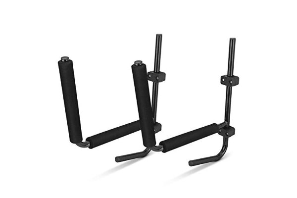 Kayak Wall Rack 2 Pieces Canoe Rack Wall, Heavy Duty Steel K