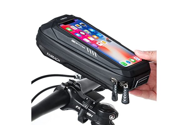 FAIREACH Bike Phone Holder Waterproof Bicycle Mobile Phone M