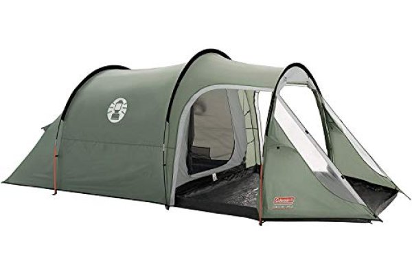 Coleman Coastline 3 Plus 3 Man Tent - Green/Grey