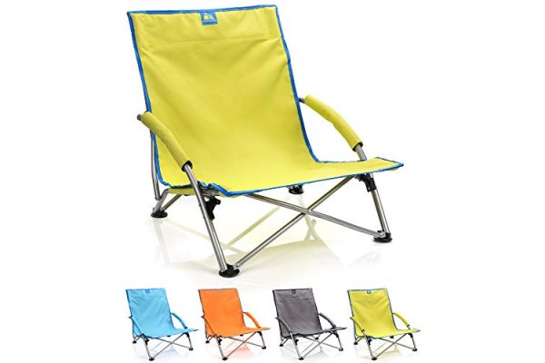 Folding Camp Chair Sunbed Lightweight Durable Outdoor Seat P