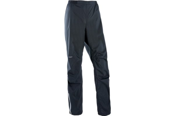 Women's Trail Running Waterproof Rain Trousers - Black