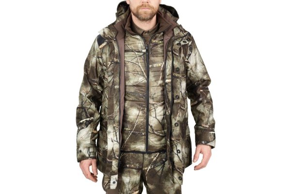 3-in-1 Waterproofjacket 500 - Camo