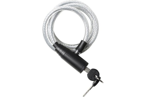 100 Bike Accessories Lock With Key - Grey