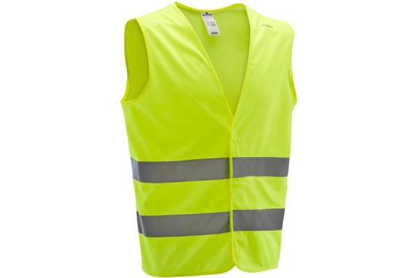 Adult High Visibility Safety Vest 500 - Neon Yellow