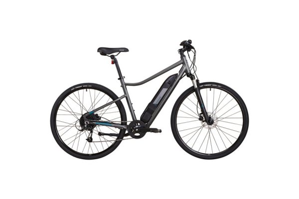 Electric Hybrid Bike Riverside 500 E - Grey/green