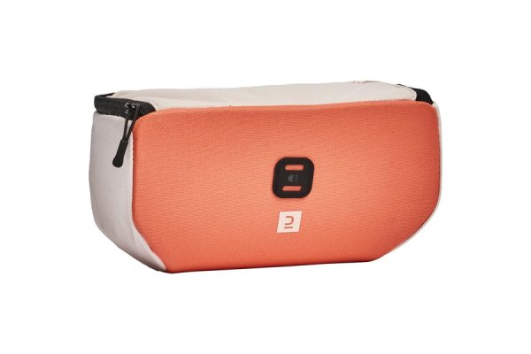 Kids' Front Bike Bag - Coral