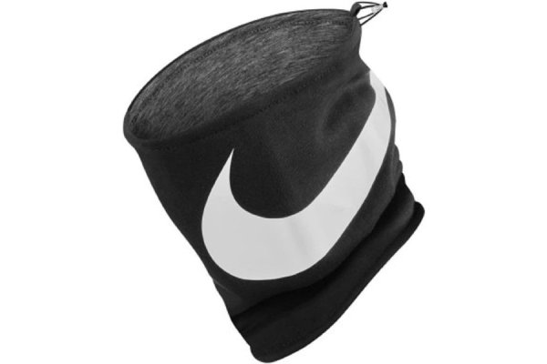 2021 Nike Neckwarmer 2.0 Reversible Trademark Dk Grey/black