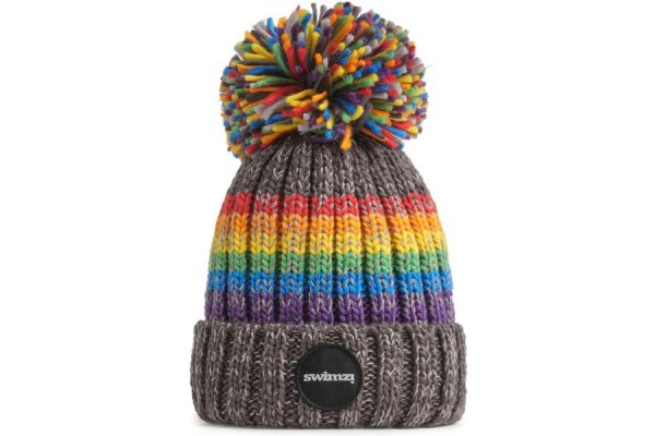 Grapite Rainbow Reflective - Super Bobble Hat