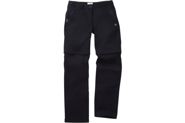 Outdoor Womens/ladies Kiwi Pro Convertible Trousers (dark Na