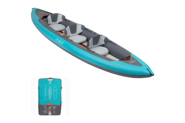 3-person Touring Kayak High-pressure Dropstitch Floor