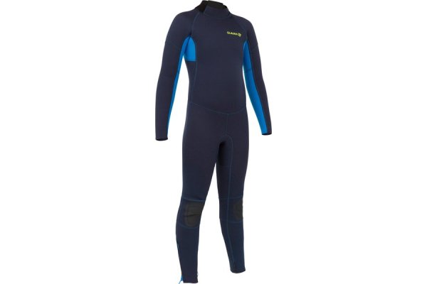 Kids' Full Wetsuit 100 2/2 - Navy