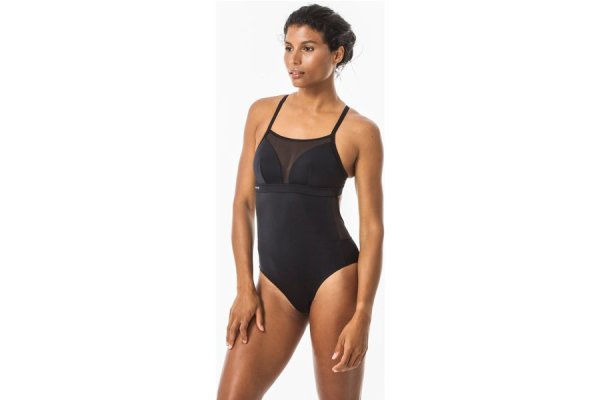 Women's 1-piece Surf Swimsuit With Adjustable Double Flat El