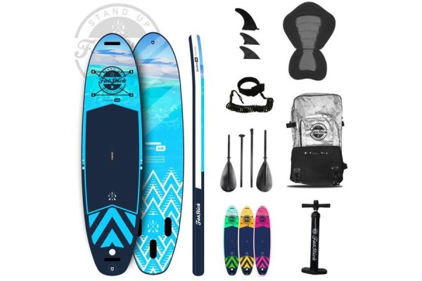 Fatstick Blue Lagoon 10'6 Inflatable Stand Up Paddle Board