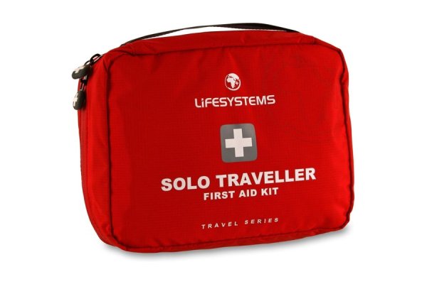 Lifesystems Solo Traveller First Aid Kit, Red