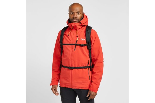 OEX Men's Aonach Waterproof Jacket, Red