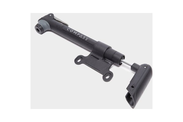 Compass Mini T-Handle Bike Pump, Black