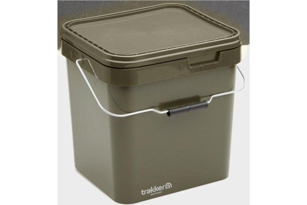 Trakker 17 Ltr Olive Square Bucket