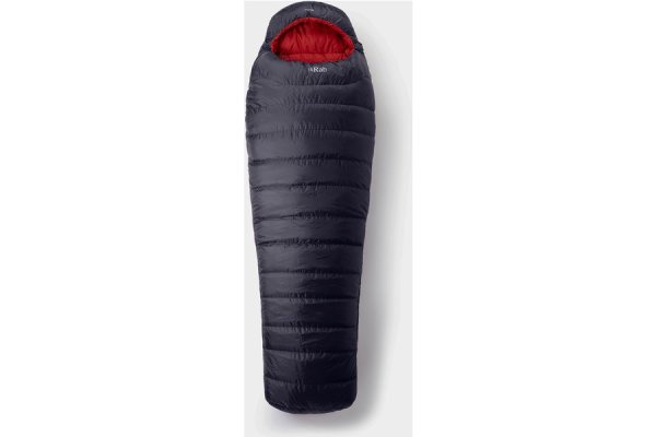 Rab Ascent 700 Hydrophobic Down Sleeping Bag (Left Zip), Nav