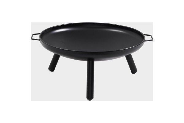 HI-GEAR Vega Fire Pit Pan, Black