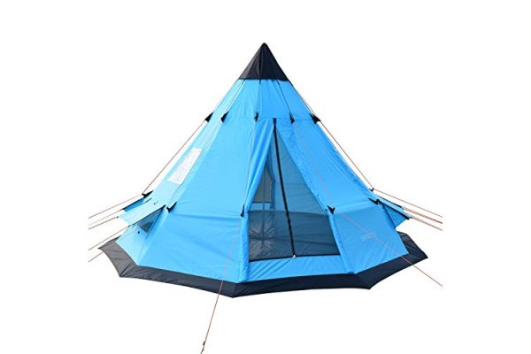 SAFACUS Teepee Tent for Adults 5-6 Person Family Camping Ten