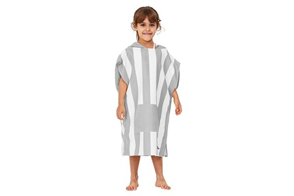 Dock & Bay Poncho with Hood - For Kids - Super Absorbent, Qu