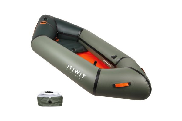 1-person Inflatable River Packraft Kayak 100