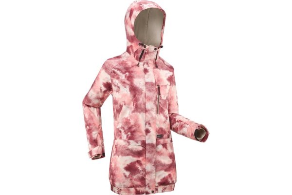 Women's Snowboard Jacket - Snb 100 Pink