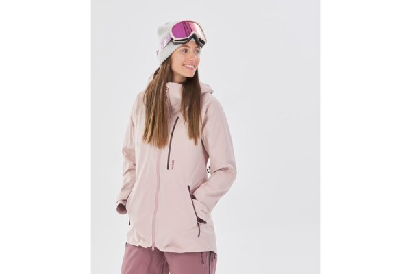 Women's Ski Jacket - Fr500 - Pink