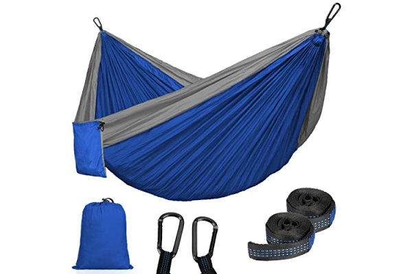 Newthinking 270X140CM Portable Camping Hammock with 10FT Tre