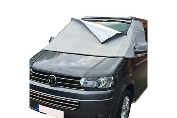 VW T5 T6 Thermal Cover External Windscreen Silver Blinds Bla