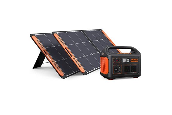 Jackery Solar Generator 1000, 1002WH Power Station with 2*So