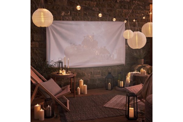 Outdoor Movie Night Lighting Bundle