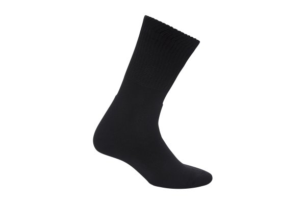 Double Layer Anti-Chafe Walking Socks - Black