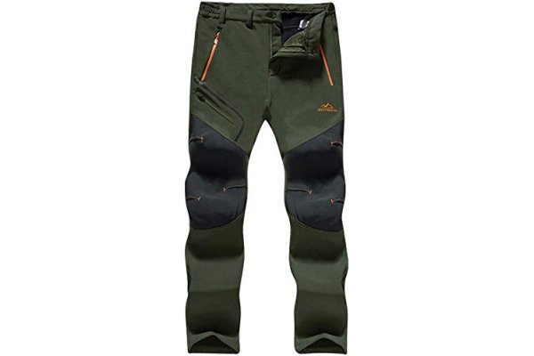 TACVASEN Outdoor Trousers for Men Hiking Trousers Waterproof