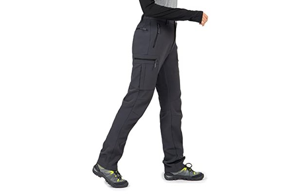 Wespornow Women's-Walking-Snow-Ski-Trousers Fleece-Lined-Hik