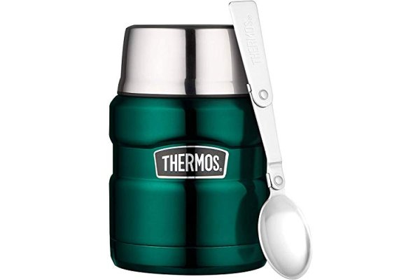 Thermos King Vacuum Insulated Food Flask 470ml Racing Green 