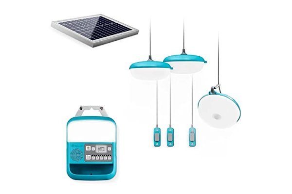 BioLite SolarHome 620+ Off-Grid Solar System Turquoise