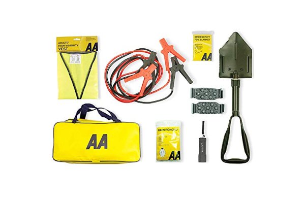 AA Emergency Winter Car Kit AA5281 - Folding Snow Shovel, 9-