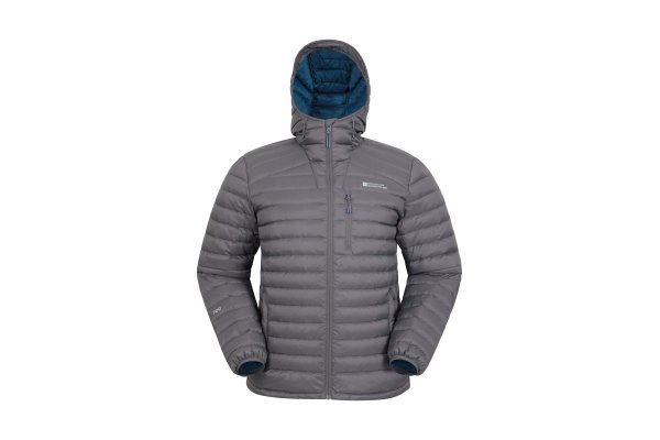 Henry II Extreme Mens Down Padded Jacket - Grey