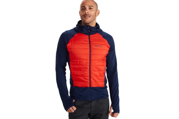 Marmot Variant Hybrid Mens Midlayer Jacket - Navy