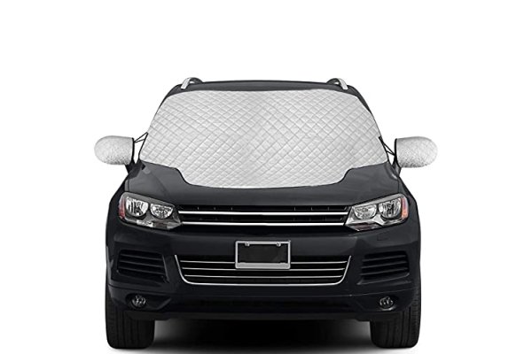 QcoQce Car Windscreen Cover, SUV Magnetic Snow Cover, Windsh