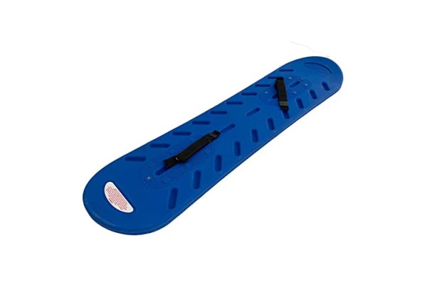 SNOWCAT Snowcat Plastic Snowboard with Adjustable Bindings. 