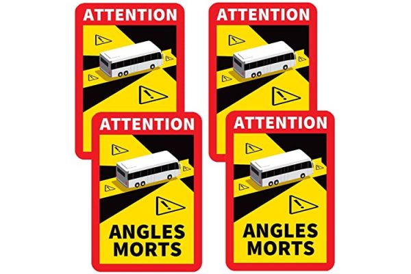 Angles Morts Sticker Motorhomes Angles Morts Sticker for Bli