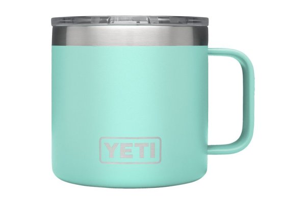 YETI Rambler 14oz Mug with MagSlider Lid (414ml)-Seafoam