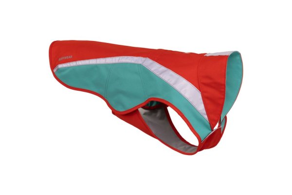 Ruffwear Lumenglow Hi-Vis Dog Coat - M Red Sumac