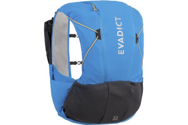 Unisex 10l Blue Trail Running Bag - Sold With 1l Water Bladd