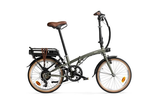 Electric Folding Bike E-fold 500 - Green