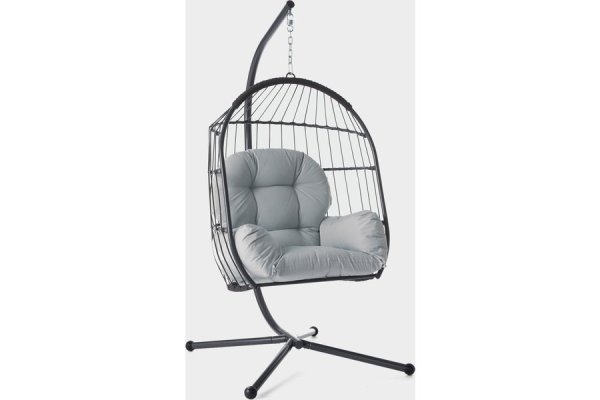 HI-GEAR Pendeen Swing Chair, Grey